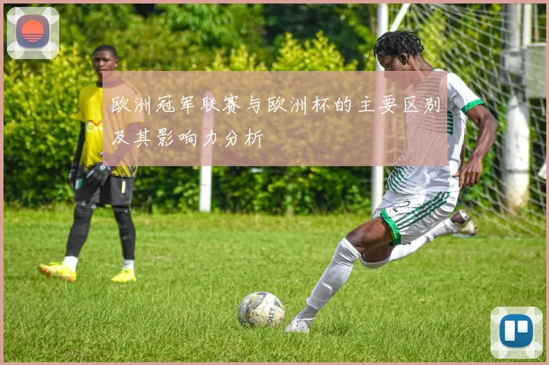 欧洲冠军联赛与欧洲杯的主要区别及其影响力分析